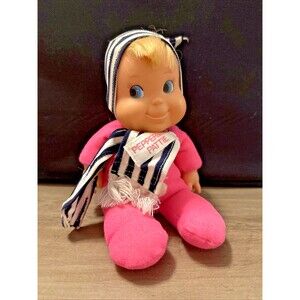 Vintage Hasbro Peppermint Pattie Bean Bag Doll